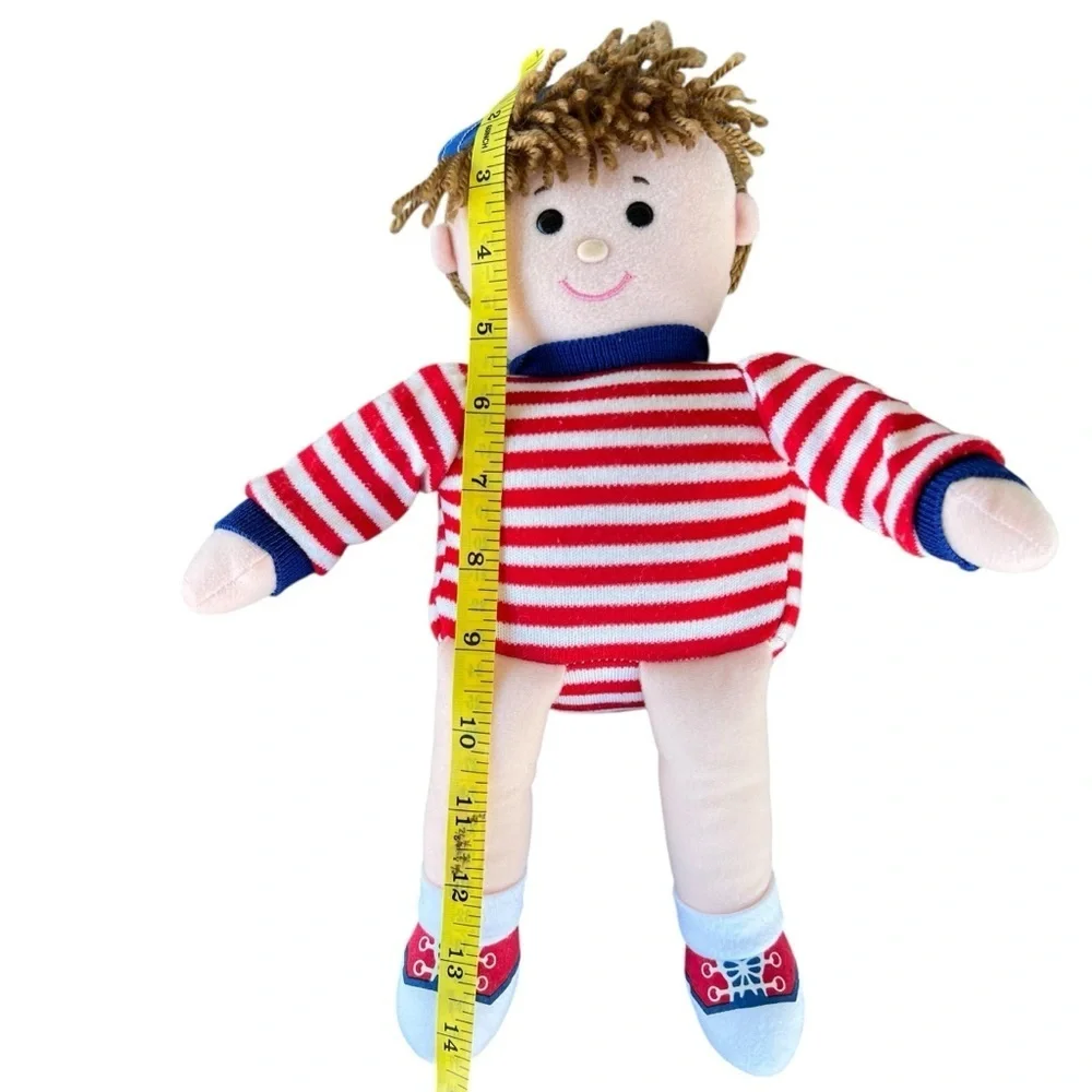 Vintage Oshkosh Eden Boy Plush Doll 14”